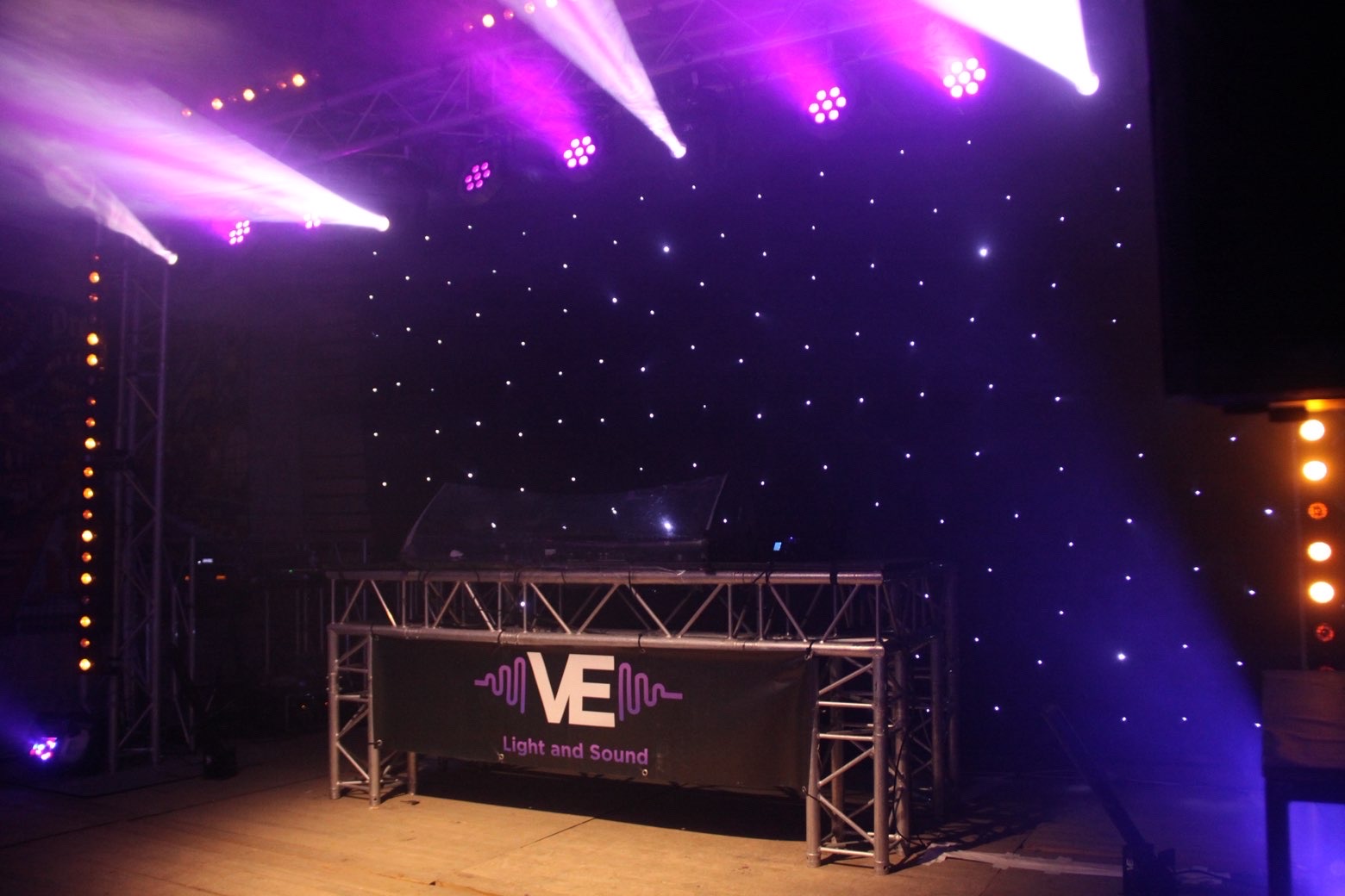 Showtec Star Dream sterrendoek 6x3m